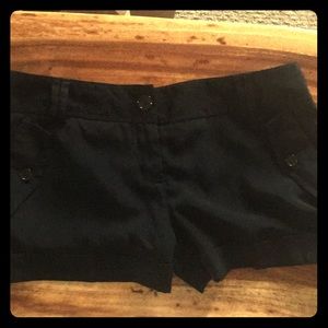 Express silky cuffed dressy classy shorts 4